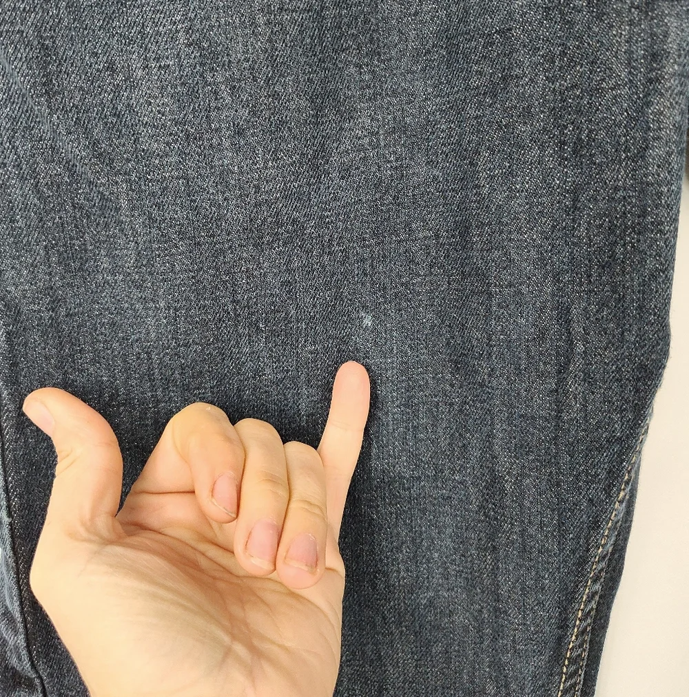 Levi's Dark Blue 514 Slim Straight Jeans 32x32 - Picture 3 of 7